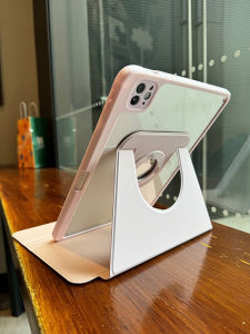 Acrylic Protective Case for  Tablet 2024 pro 12.9 Magnetic Split Book Style with Pen Slot Edge Computer Shell 10.2 9.7 Mini 5