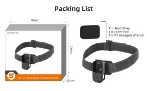 Head Strap Band Mount for DJI Osmo Nano Bike Riding First-Person View Fix Holder DJI Osmo Nano Camera Accessories