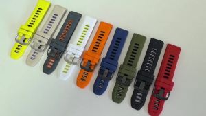 22mm Quick Release Two-Tone Silicone Band For Huawei Watch GT 6 Pro 46MM/GT5 GT4 Watch5 3 Pro Sport Strap Bracelet Accessories