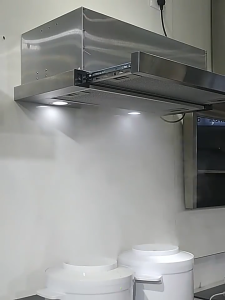 ✨✨EDWARD Self-cleaning stainless steel kitchen range hoods high energy efficiency extractors with LED lighting
