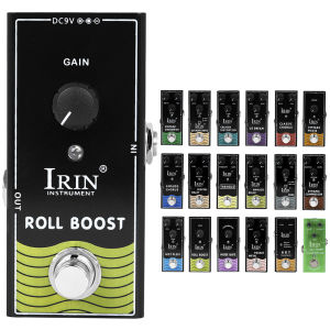 Mini Electric Guitar Effect Pedal True Bypass Analog Delay Tremolo Classic Chorus Guitar Accessories Single Pedal