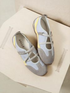 Belle | Ribbon Strap Ballet Mary Janes Thin Bottom Casual Shoes
