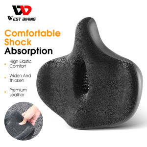 Yên Xe Đạp đi xe đạp phía Tây mở rộng và làm dày 3D ba chiều Gối Đệm Ghế MTB xe đạp trên đường yên xe đua yên xe đạp mềm