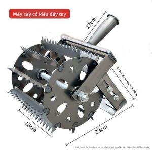 ZHUOLESHI | Công Cụ Nhổ Cỏ Bằng Tay Có Bánh Xe