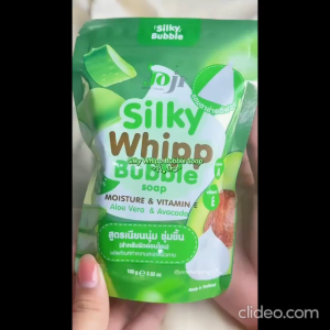 JOJI Secret Young Silky Whipp Bubble Soap Aloe Vera & Avocado 100g