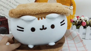 Boneka Pusheen Cat Bantal Kucing Plushie Lucu Mainan Anak Dan Bayi Hadiah Ulang Tahun