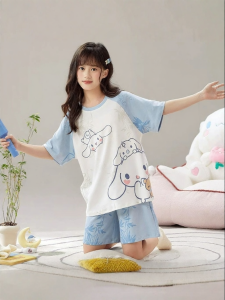 KOOZYORE | Cartoon Mother Daughter Cotton Summer Sleepwear