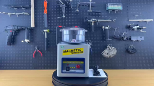 PHYHOO JH-185 Magnetic Tumbler Polishing Machine 2000 rpm with Adjustable Speed for Jewellery Gold