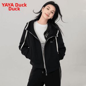 YAYA | Warm Leisure Goose Down Coat Set Women Short