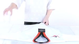 Taekwondo V-Neck White Uniform High-quality Taekwondo Clothes Kid Adult Taekwondo Uniform Karate Suit Pure cotton Long Sleeves