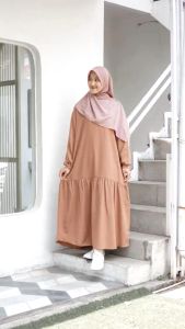 Ameena Dress Gamis Wanita: Bahan Berkualitas & Desain Elegan