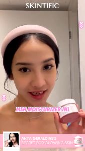 SKINTIFIC MSH Niacinamide Brightening Moisturizer Gel 30g Cream