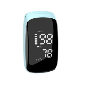 AiQUE Rechargeable Medical Digital Fingertip Pulse Oximeter Blood Oxygen Saturation Meter Finger SPO2 PR Monitor Oximetro