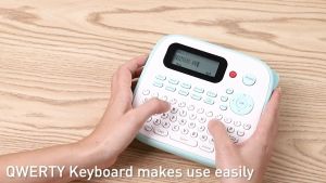 Phomemo D210S Label Maker Machine Keyboard Label Printer