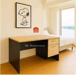 GS Furniture โต๊ะทำงาน โต๊ะเขียนหนังสือ โต๊ะอเนกประสงค์ ขนาด 120 ซม.(สอบถามค่าขนส่งก่อนสั่งสินค้า)