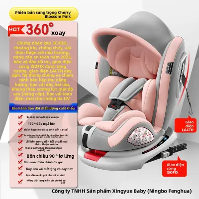 BONINGYU | Ghế Ô Tô Cho Bé Có Thể Xoay 360 Độ