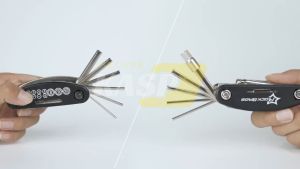Multifunction Allen Wrench Set 16 In 1 Pocket Tools For Motorcycle Bicycle Repairs