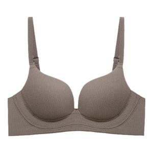 MiiOW | Wireless Seamless Thin Womens Bra Gather Small Breasts Make Large Appearance Anti-Sagging Auxiliary Breast Collection V-Neck