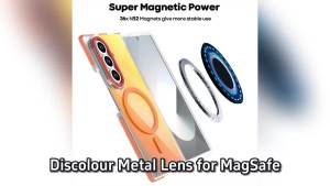 Discolour Metal Lens for MagSafe Magnetic Shockproof Phone Case For Samsung Galaxy Z Fold 8 7 Z Fold 6 Wireless Charging Cover