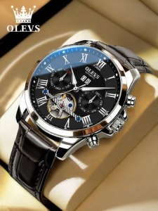 OLEVS | Automatic Mechanical Watch for Men Water Resistant Luminescent