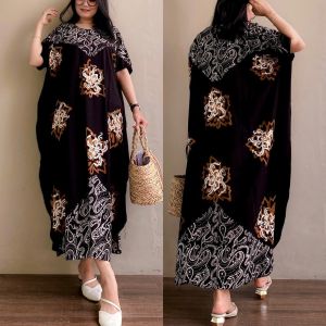 New Set Long Premium Ceruty Abstrak / Fashion Muslimah Setelan Tunik Panjang Celana Panjang Premium / One Set Long Tunik Ceruty Baby doll Mix Celana Crinkle Airflow Premium