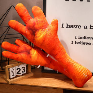 Creative Simulation Chicken Claw Pillow Plush Toys Girls Personalized Gift Friends Funny Food Snack Dolls PP Cotton Stuffed