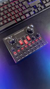 KIVEE Audio Live Sound Card การ์ดเสียง for Phone Computer การ์ดเสียงภายนอก Webcast