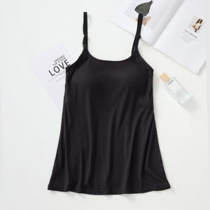 Maternity Nursing Tank Top Thin Summer Base Layer Outerwear Postpartum Breastfeeding Shirt Convenient Underwear Replacement