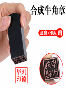 Name Seal Engraved Name Private Seal Personal Calligraphy and Painting Lettering Seal Seal Carving Private Seal Horn Seal Private Seal