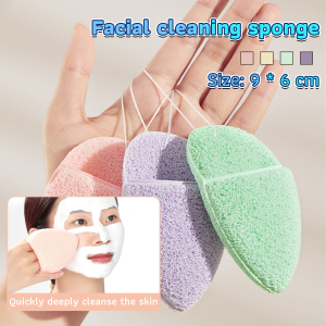 Soft Facial Sponge Cleansing Pad Body Washing Sponge Puff Style Exfoliating Pads Skin Care Tool