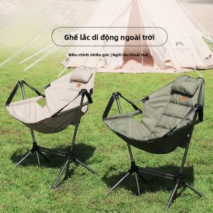 Ghế Xếp Dã Ngoại Nhôm Hợp Kim Gấp Được Portable