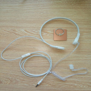 In-Ear Tactical Noise Reduction Microphone Special Forces Agent Earphones Mobile Phone Anti-Radiation Air Tube Throat Vibration