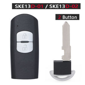 KEYECU Model: SKE13D-01 / SKE13D-02 WAZSKE13D02 315MHz ID49 Chip Smart Remote Car Key Fob for Mazda CX-5 CX-3 Speed 3