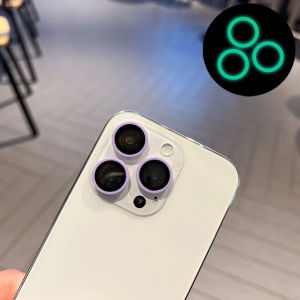 TAOYUNXI | 2-3Pcs Anti-Scratch Luminous Lens Protector For iPhone 17 14 15 Plus 16 13 Mini 18 Pro Max Duo Ceramic Camera Protective Film
