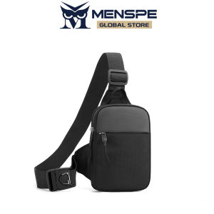 MENSPE Men Chest Bag Fashion Fitness Bag Ultra Light Mini Crossbody Bag Sports Bag Waterproof Wear Resistance Durable Bag Street Bag Casual Bag Travel Bag Phone Pouch