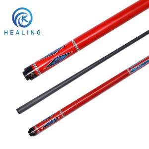 1/2 Play Cue Billiard Cue Carbon Fiber Shaft 58in/147cm 8-layer Leather 12.4mm Tip Radial Technology Wood Butt Pool Split Cues 2024 Play/Break/Snooker Cue