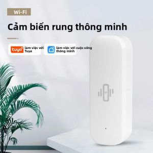 Cảm Biến Rung WiFi Tuya Cho Hệ Thống Tự Động Hóa Nhà Thông Minh Cảnh Báo An Toàn Bảo Vệ An Ninh - Điều Khiển Bằng Cuộc Sống Thông Minh