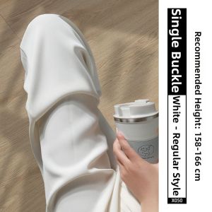 XIANYIJIAO | Summer Lightweight Wide-leg Silk-blend Trousers