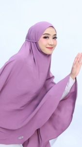 Hijab/Khimar Crinkle Jumbo Non Pet XXL