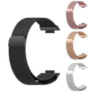 Milanese Loop Strap for Huawei Watch Fit 5pro/5/4/4pro Band Correa Metal Magnetic Bracelet for Huawei Watch fit3/2/1 Accessories