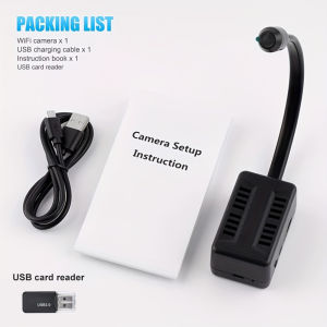 occkic | WiFi Wireless Camera Motion Detection Security Surveillance Camcorder Support Remote View 1080P HD Mini Camera Video Recorder