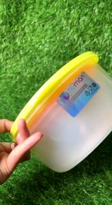 Kontainer Box Toples Bulat 3in 1 Plastik Makanan Kulkas Murah Bening Kecil Makanan Unik Kulkas Import Lucu Ringan Bowl
