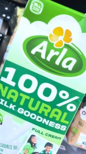 Arla Full Cream Milk 1L x3 Bundle | 100% Natural Cow’s Milk | High Calcium & Protein | Creamy & Fresh | UHT Long Life