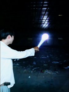 SMILING SHARK SD0705 LED Flashlight Super Bright M60 6000LM 6Mode COB Tail Floodlight Type-c Rechargeable Torch Light Waterproof Outdoor Camping Lighting