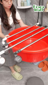 Kệ treo khăn chịu lực ECOCO hít chân không thế hệ mới Giá treo khăn để đồ đa năng