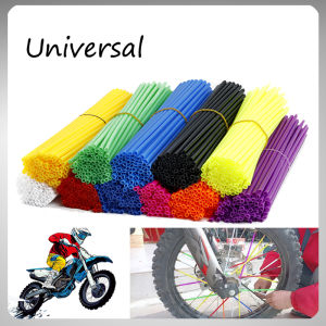 Motorcycle 36/72pcs Wheel Rim Spoke Wrap Tubes Kit For KTM HUSQVARNA HONDA YAMAHA KAWASAKI SUZUKI ENDURO MX Motocross Rim Spokes