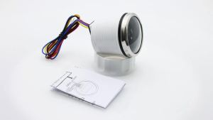 RYSJM | 52mm Digital Fuel Level Gauge 240~33/0~190ohm Oil Tank Level Indicator Fuel Gauge 12V 24V for Marine Yacht Car Fuel Tank Boat