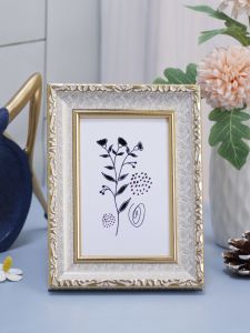 Bedroom Decorative Picture Frame Stand Wall Hanging Rectangle 6 7 8 10 12 Inch A45 Photo Frame Resin New Classical Style