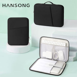 Tablet Handbag Case for 10-13 Inch iPad Case Fits iPad Air 10.9 inch iPad Pro 11 M2 iPad 10th Samsung Xiaomi Lenovo Multi Pocket