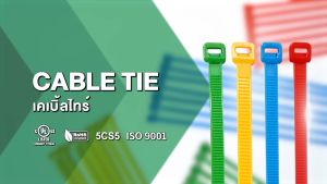 BANDEX เคเบิ้ลไทร์ สีแดง ขนาด 4 6 8 นิ้ว สายรัดจับเก็บอเนกประสงค์ 1ถุง/100เส้น ของแท้